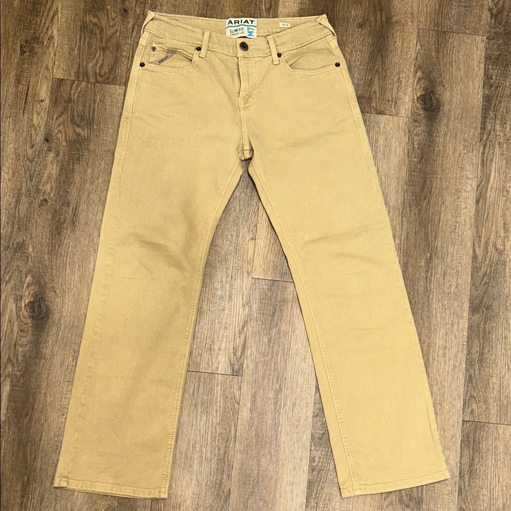 Ariat Light Brown Straight-Leg Pants